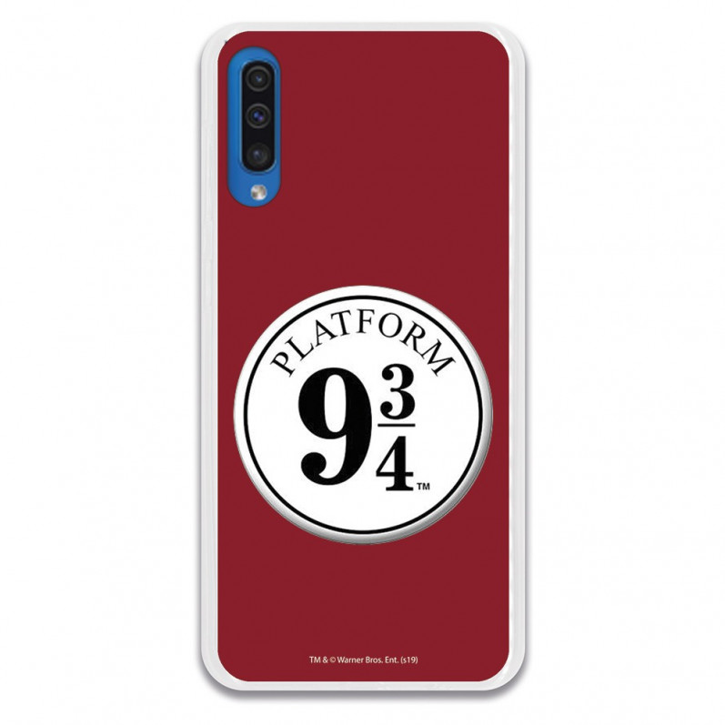 Funda para Samsung Galaxy A50 Oficial de Harry Potter Anden 9 3/4 - Harry Potter