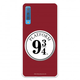 Funda para Samsung Galaxy A7 2018 Oficial de Harry Potter Anden 9 3/4 - Harry Potter