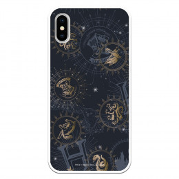 Funda para iPhone XS Oficial de Harry Potter Insignias Constelaciones  - Harry Potter