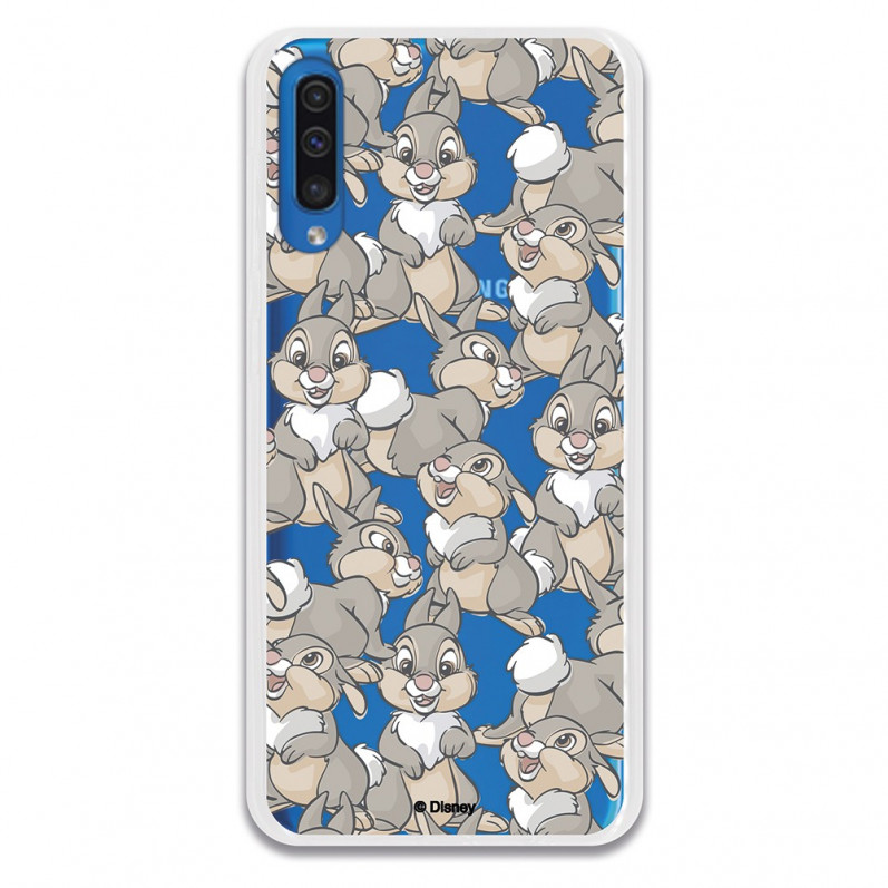 Funda para Samsung Galaxy A50 Oficial de Disney Tambor Patrones - Bambi