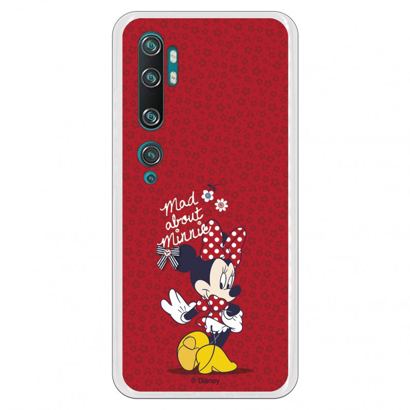 Funda para Xiaomi Mi Note 10 Pro Oficial de Disney Minnie Mad About - Clásicos Disney