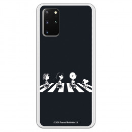 Funda para Samsung Galaxy S20 Plus Oficial de Peanuts Personajes Beatles - Snoopy