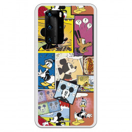 Funda para Huawei P40 Oficial de Disney Mickey Comic - Clásicos Disney