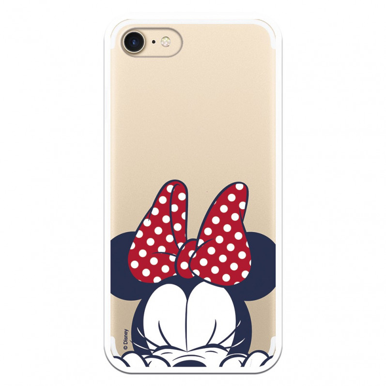 Funda para iPhone 7 Oficial de Disney Minnie Cara - Clásicos Disney