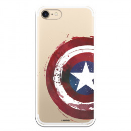 Carcasa Oficial Escudo Capitan America para iPhone 7- La Casa de las Carcasas