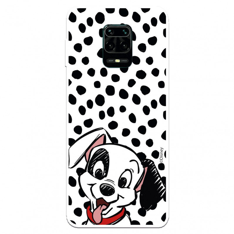 Funda para Xiaomi Redmi Note 9S Oficial de Disney Cachorro Manchas - 101 Dálmatas