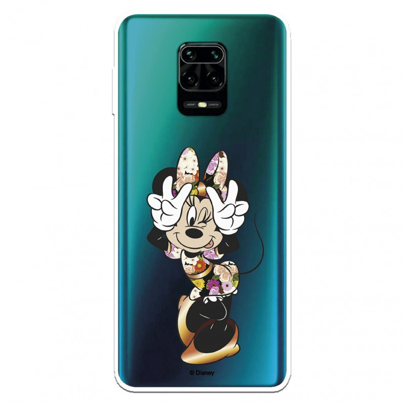 Funda para Xiaomi Redmi Note 9S Oficial de Disney Minnie Posando - Clásicos Disney