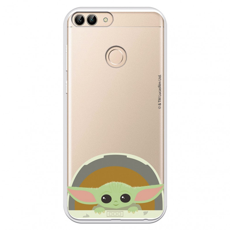 Funda para Huawei P Smart Oficial de Star Wars Baby Yoda Sonrisas - Star  Wars