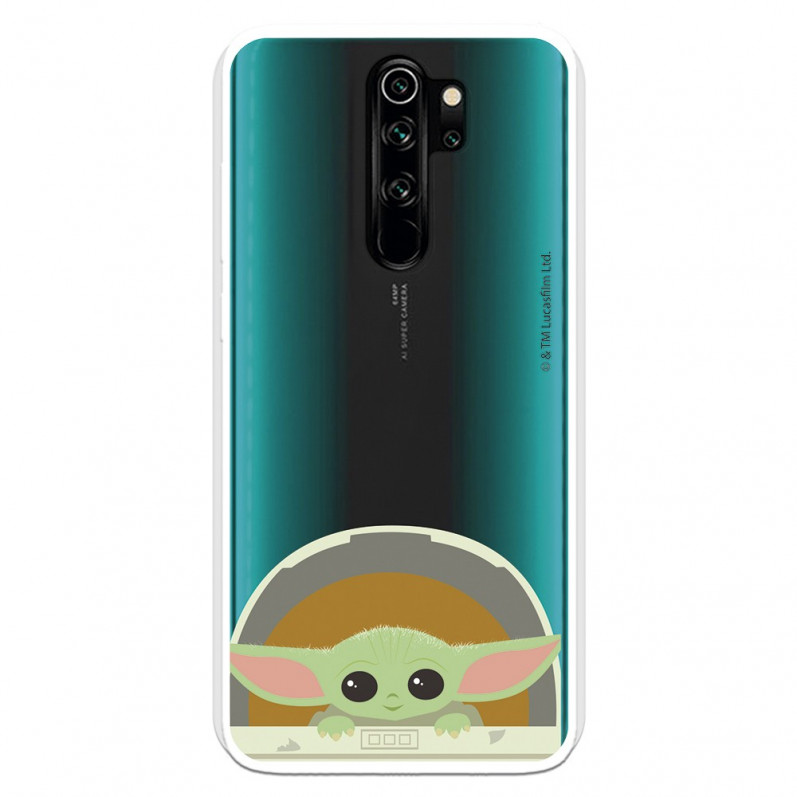 Funda para Xiaomi Redmi Note 8 Pro Oficial de Star Wars Baby Yoda Sonrisas - Star  Wars