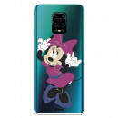 Funda para Xiaomi Redmi Note 9 Pro Oficial de Disney Minnie Rosa - Clásicos Disney