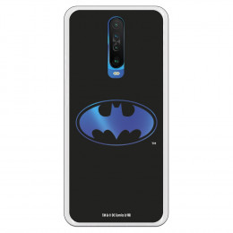 Funda para Xiaomi Redmi K30 Oficial de DC Comics Batman Logo Transparente - DC Comics