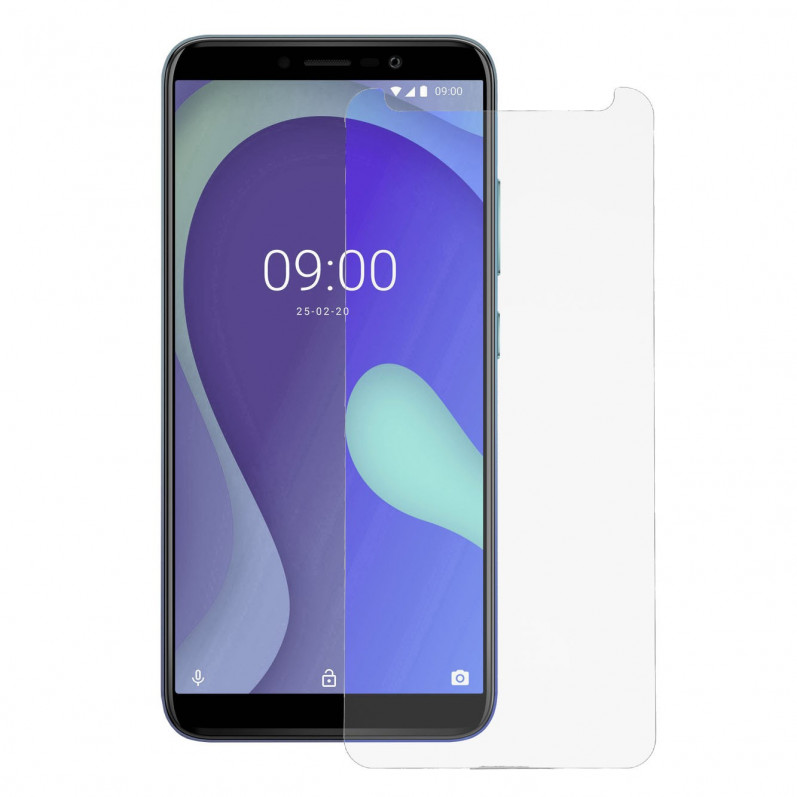 Transparentes gehärtetes Glas für Wiko Y80