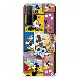 Funda para Huawei P40 Lite 5G Oficial de Disney Mickey Comic - Clásicos Disney