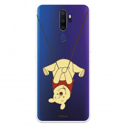 Funda para Oppo A9 2020 Oficial de Disney Winnie  Columpio - Winnie The Pooh