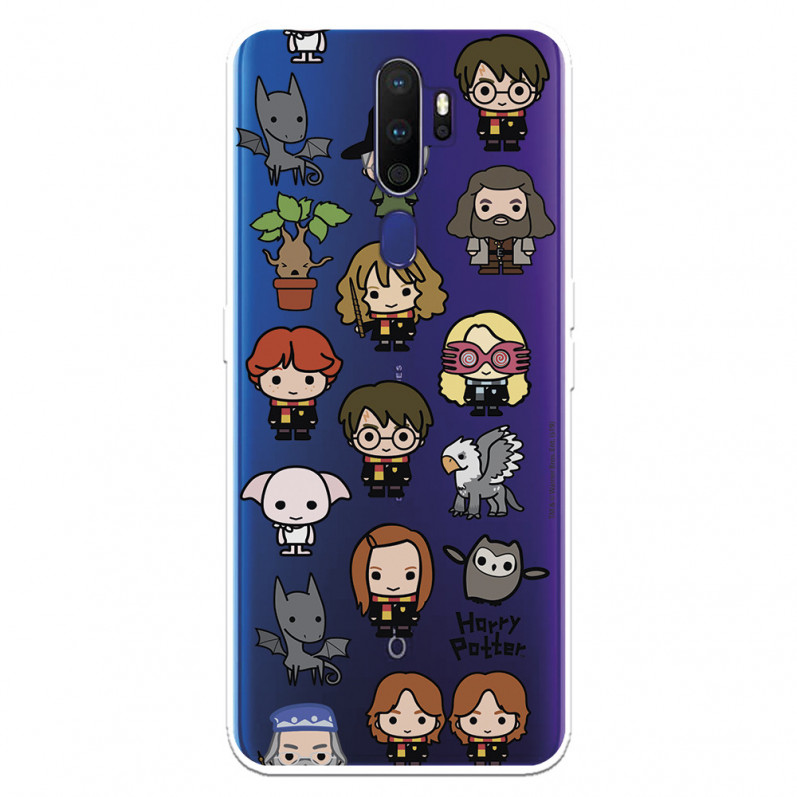 Funda para Oppo A9 2020 Oficial de Harry Potter Personajes Iconos - Harry Potter