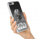 Funda para Oppo A9 2020 Oficial de Star Wars Darth Vader Fondo negro - Star Wars