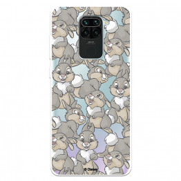 Funda para Xiaomi Redmi Note 9 Oficial de Disney Tambor Patrones - Bambi