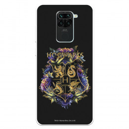 Funda para Xiaomi Redmi Note 9 Oficial de Harry Potter Hogwarts Floral - Harry Potter