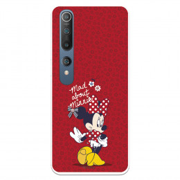 Funda para Xiaomi Mi 10 Oficial de Disney Minnie Mad About - Clásicos Disney