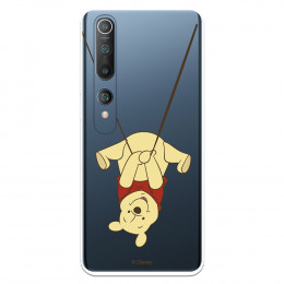 Funda para Xiaomi Mi 10 Pro Oficial de Disney Winnie  Columpio - Winnie The Pooh