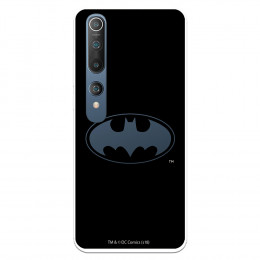 Funda para Xiaomi Mi 10 Pro Oficial de DC Comics Batman Logo Transparente - DC Comics