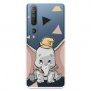 Funda para Xiaomi Mi 10 Pro Oficial de Disney Dumbo Silueta Transparente - Dumbo