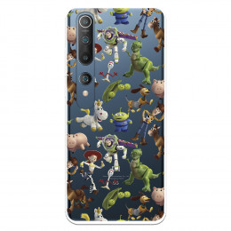 Funda para Xiaomi Mi 10 Pro Oficial de Disney Muñecos Toy Story Siluetas - Toy Story