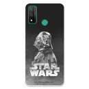 Funda para Huawei P Smart 2020 Oficial de Star Wars Darth Vader Fondo negro - Star Wars