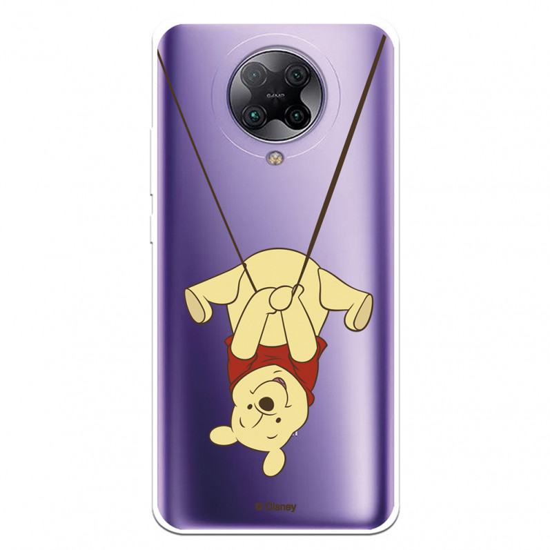 Funda para Pocophone F2 Pro Oficial de Disney Winnie  Columpio - Winnie The Pooh