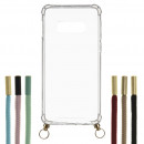 Transparente Kordel-Silikonhülle für Samsung Galaxy S10e