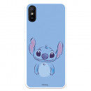 Funda para Xiaomi Redmi 9A Oficial de Disney Stitch Azul - Lilo & Stitch