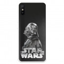 Funda para Xiaomi Redmi 9A Oficial de Star Wars Darth Vader Fondo negro - Star Wars