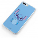 Funda para Oppo A52 Oficial de Disney Stitch Azul - Lilo & Stitch