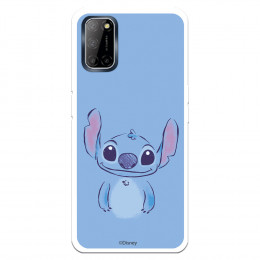 Funda para Oppo A92 Oficial de Disney Stitch Azul - Lilo & Stitch