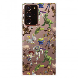 Funda para Samsung Galaxy Note 20 Plus Oficial de Disney Muñecos Toy Story Siluetas - Toy Story