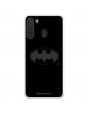 Funda para Samsung Galaxy A21 Oficial de DC Comics Batman Logo Transparente - DC Comics