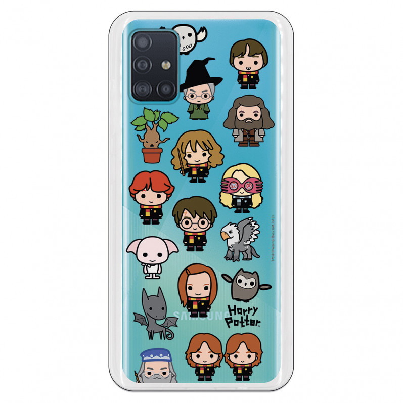 Funda para Samsung Galaxy A51 5G Oficial de Harry Potter Personajes Iconos - Harry Potter