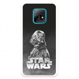 Funda para Xiaomi Redmi 10X 5G Oficial de Star Wars Darth Vader Fondo negro - Star Wars