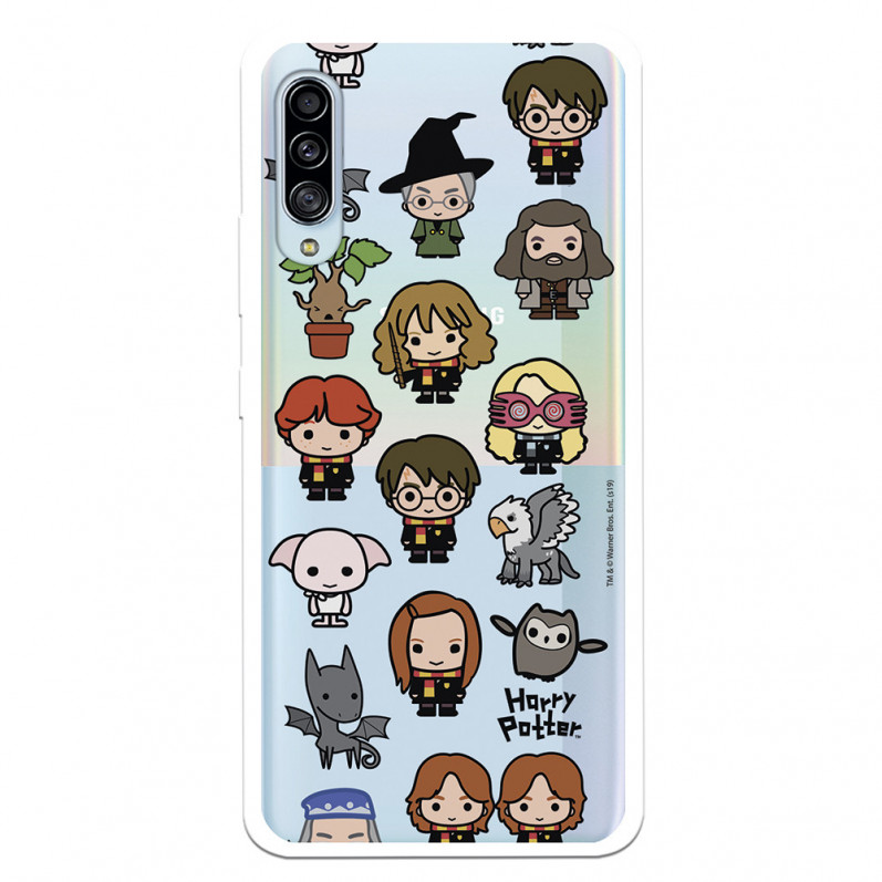 Funda para Samsung Galaxy A90 5G Oficial de Harry Potter Personajes Iconos - Harry Potter