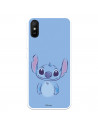 Funda para Xiaomi Redmi 9AT Oficial de Disney Stitch Azul - Lilo & Stitch