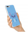 Funda para Xiaomi Redmi 9AT Oficial de Disney Stitch Azul - Lilo & Stitch