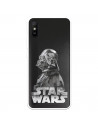 Funda para Xiaomi Redmi 9AT Oficial de Star Wars Darth Vader Fondo negro - Star Wars