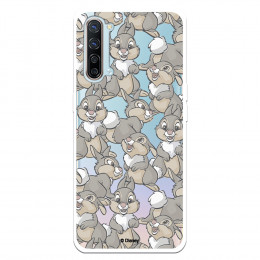 Funda para Oppo Find X2 Lite Oficial de Disney Tambor Patrones - Bambi