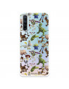 Funda para Oppo Reno 3 Oficial de Disney Muñecos Toy Story Siluetas - Toy Story