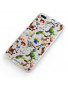 Funda para Oppo Reno 3 Oficial de Disney Muñecos Toy Story Siluetas - Toy Story