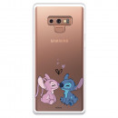 Funda para Samsung Galaxy Note 9 Oficial de Disney Angel & Stitch Beso - Lilo & Stitch