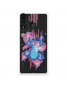 Funda para Huawei P30 Lite Oficial de Disney Stitch Graffiti - Lilo & Stitch