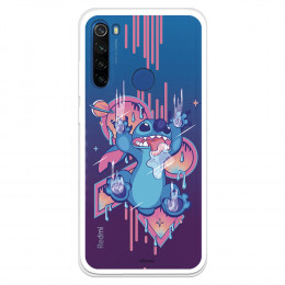 Funda para Xiaomi Redmi Note 8T Oficial de Disney Stitch Graffiti - Lilo & Stitch