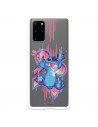 Funda para Samsung Galaxy S20 Plus Oficial de Disney Stitch Graffiti - Lilo & Stitch