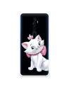 Funda para Oppo Reno 2Z Oficial de Disney Marie Silueta - Los Aristogatos